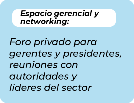 Espacio gerencial y networking